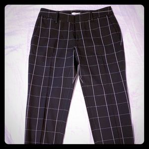 ARGENT B&W suit slacks (10) - Pockets!!